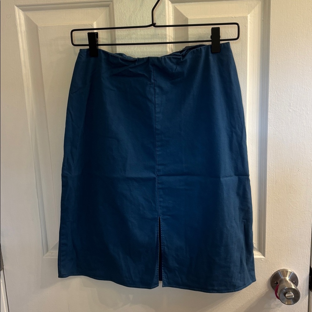 Banana Republic Blue A-line Skirt
